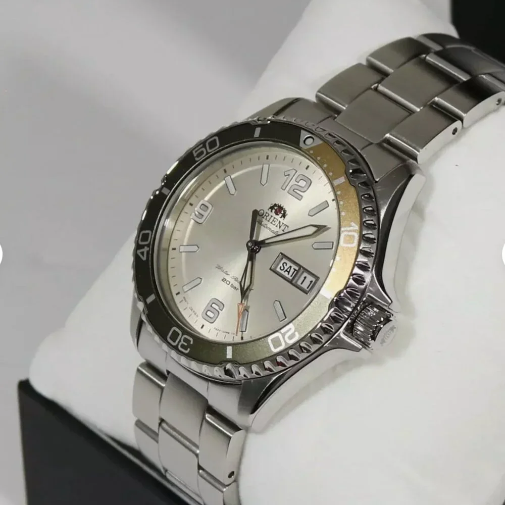Orient Silver Dial Men's Automatic Watch